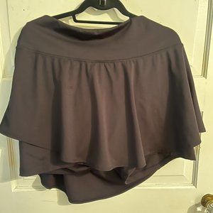 High-Waisted StretchTech Pleated 2-in-1 Skort for Women